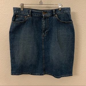 Ladies Ralph Lauren denim skirt